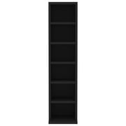 Vidaxl Cd Cabinet Black 21x20x88 Cm Engineered Wood Vidaxl Cd Cabinet Black 21x20x88 Cm Engineered Wood