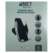 Inet Smart Wireless Car Charger with Holder Silver