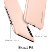 Spigen Thin Fit Designed For Apple Iphone X Cover/case - Blush Gold Spigen Thin Fit Designed For Apple Iphone X Cover/case - Blush Gold