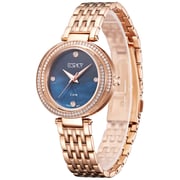 ECSTACY Women's Analog Blue MOP Dial Watch - E8513-RBKML ECSTACY Women's Analog Blue MOP Dial Watch - E8513-RBKML