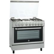 Hoover 4 Gas Burners + 2 Hot Plate Cooker FGC90423DEX Hoover 4 Gas Burners + 2 Hot Plate Cooker FGC90423DEX