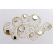 Bonica Mirror Wall Deco Gold 114x61cm Bonica Mirror Wall Deco Gold 114x61cm