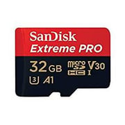 Sandisk Extreme Pro MicroSDHC Card 32GB With Adapter