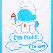 Smurfs Kid's Soft Hand Feel Printed Beach Towel 100% Cotton Bath/Pool/Beach Towel 70x140 cms - White&Blue (Buy 2 Get 1 Free) Smurfs Kid's Soft Hand Feel Printed Beach Towel 100% Cotton Bath/Pool/Beach Towel 70x140 cms - White&Blue (Buy 2 Get 1 Free)