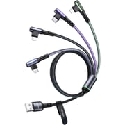 Usams 4 In 1 USB Cable 1.2m Black