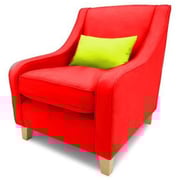 Galaxy Design Calypso Single Sofa Wood & Velvet Galaxy Design Calypso Single Sofa Wood & Velvet