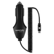 Promate USB Type-C Car Charger, Dual USB Car Charger with Q.C 3.0 Built-in USB-C Cable, Trinix-2 Promate USB Type-C Car Charger, Dual USB Car Charger with Q.C 3.0 Built-in USB-C Cable, Trinix-2