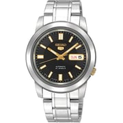 Seiko 21 Jewels Silver Metal Analog Watch For Men SNKK17J1 Seiko 21 Jewels Silver Metal Analog Watch For Men SNKK17J1