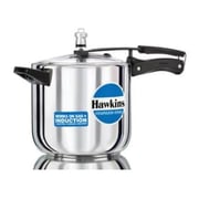 Hawkins Induction Pressure Cooker 6L Stainless Steel Silver