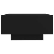Vidaxl Coffee Table Black 90x60x31 Cm Engineered Wood Vidaxl Coffee Table Black 90x60x31 Cm Engineered Wood