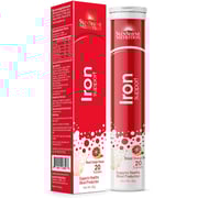 Sunshine Nutrition Iron Blood Orange Efferevescent 20 Tablets Sunshine Nutrition Iron Blood Orange Efferevescent 20 Tablets