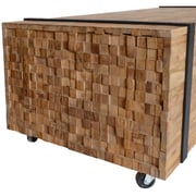 Vidaxl Side Table Teak 60x60x38 Cm Vidaxl Side Table Teak 60x60x38 Cm