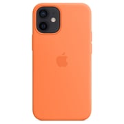 Apple iPhone 12 mini Silicone Case with MagSafe - Kumquat Apple iPhone 12 mini Silicone Case with MagSafe - Kumquat