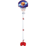 Dede Basketball Stand Sure Shot Basketball Hoop Net Ball Hoop Plastic Backboard , Height Adjustable With Inflator Toys For Children Dede Basketball Stand Sure Shot Basketball Hoop Net Ball Hoop Plastic Backboard , Height Adjustable With Inflator Toys For Children