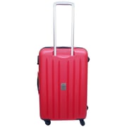 Highflyer WAVES Unbreakable Hard Trolley Luggage Bag 3pc Set TH-WAVES-3PC - Red