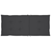 vidaXL Garden Chair Cushions 6 pcs Anthracite 120x50x3 cm vidaXL Garden Chair Cushions 6 pcs Anthracite 120x50x3 cm