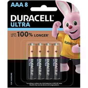 Duracell Ultra AAA Battery Black and Gold (Pack of 8pcs)