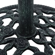 Vidaxl Umbrella Base Green 9 Kg 40 Cm Cast Iron Vidaxl Umbrella Base Green 9 Kg 40 Cm Cast Iron