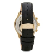 Omax PG10G22I Mens Multifunction Leather Watch