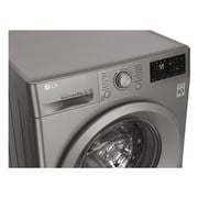 LG 8KG Washing Machine Silver F4J5TNP7S, 6 Motion Direct Drive, Add Item, Smart Diagnosis LG 8KG Washing Machine Silver F4J5TNP7S, 6 Motion Direct Drive, Add Item, Smart Diagnosis