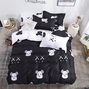 Single Size Bedding Set Of 4pcs Emo Cartoons Design