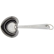 Kate Aspen Love Beyond Measure Spoons, Heart Shaped Measuring Spoons, Stainless Steel Kate Aspen Love Beyond Measure Spoons, Heart Shaped Measuring Spoons, Stainless Steel