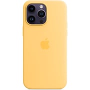 Apple iPhone 14 Pro Max Silicone Case Sunglow with MagSafe