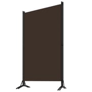 Vidaxl 3-panel Room Divider Brown 260x180 Cm Vidaxl 3-panel Room Divider Brown 260x180 Cm