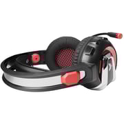 Crown CMGH 3000 Wired Over Ear Gaming Headset Red Crown CMGH 3000 Wired Over Ear Gaming Headset Red