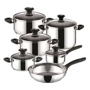 TESCOMA Stainless Steel Cookware Set 11pcs Silver