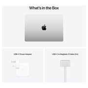 MacBook Pro 14-inch (2021) - M1 Pro Chip 16GB 1TB 16-core GPU Silver English/Arabic Keyboard - Middle East Version MacBook Pro 14-inch (2021) - M1 Pro Chip 16GB 1TB 16-core GPU Silver English/Arabic Keyboard - Middle East Version
