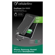 Cellularline Freepower Ultra Slim 10000mAh Power Bank Black - FREEPSLIM10000K Cellularline Freepower Ultra Slim 10000mAh Power Bank Black - FREEPSLIM10000K