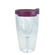 Southern Homewares Wine Tumbler - 10Oz Insulated Vino Double Wall Acrylic With Merlot Red Drink Through Lid - Wine 2Go! Southern Homewares Wine Tumbler - 10Oz Insulated Vino Double Wall Acrylic With Merlot Red Drink Through Lid - Wine 2Go!