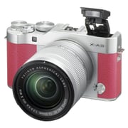 Fujifilm X-A3 Mirrorless Digital Camera Pink With XC 16-50mm Lens + Weifeng WF5315 Tripod