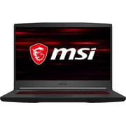 MSI GF65 Thin 10SDR Gaming Laptop - Core i7 2.6GHz 16GB 512GB 6GB Win10 15.6inch FHD Black English/Arabic Keyboard