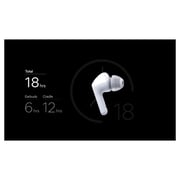 LG HBS-FN6 In Ear Earbuds, Wireless Bluetooth Earbuds, UVNano 99.9% Bacteria Free Wireless Charging Case, Wireless Headphones with Dual Microphones , IPX4 Water-Resistant, White