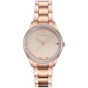 Giordano Women's Analog Rose Gold Dial Watch - 2911-CC Giordano Women's Analog Rose Gold Dial Watch - 2911-CC