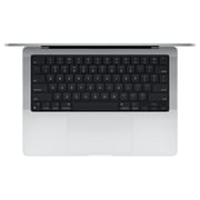MacBook Pro 14-inch (2021) - M1 Pro Chip 16GB 1TB 16-core GPU Silver English/Arabic Keyboard - Middle East Version MacBook Pro 14-inch (2021) - M1 Pro Chip 16GB 1TB 16-core GPU Silver English/Arabic Keyboard - Middle East Version