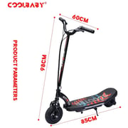 COOLBABY DP8 8Inch Electric Scooter Foldable Children e Scooter Fat Tire Scooters Max Speed 15KM/H