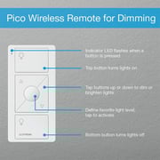 Lutron Caseta Smart Home Plug-in Lamp Dimmer Switch And Pico Remote Kit Works With Alexa Apple HomeKit And The Google Assistant - White Lutron Caseta Smart Home Plug-in Lamp Dimmer Switch And Pico Remote Kit Works With Alexa Apple HomeKit And The Google Assistant - White