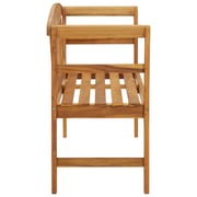 Vidaxl Garden Bench 114 Cm Solid Acacia Wood Vidaxl Garden Bench 114 Cm Solid Acacia Wood