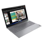 Lenovo THINKBOOK 15 21DJ0085AX Laptop - 12th Gen Core i7 3.5GHz 8GB 512GB Win11 15.6inch FHD Black English/Arabic Keyboard Middle East Version