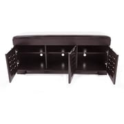 Ariston Shoe Rack With Seating Cushion 112*38.5*43.5 cm Ariston Shoe Rack With Seating Cushion 112*38.5*43.5 cm
