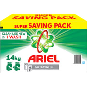 Ariel Automatic Laundry Powder Detergent Original Scent, 2 x 7 kg