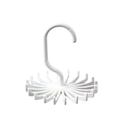Urban Utility Tie Rack 20 Hooks Space Saving Scarf Non-Slip 360 Degree tating Belt Closet Organizer Socks Holder Hanger Wardrobe (White), 15917093469033 Urban Utility Tie Rack 20 Hooks Space Saving Scarf Non-Slip 360 Degree tating Belt Closet Organizer Socks Holder Hanger Wardrobe (White), 15917093469033