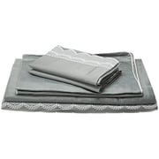 Buy 6 Piece Eki̇n Ecolarge Cotton Green Double Duvet Cover Set Online