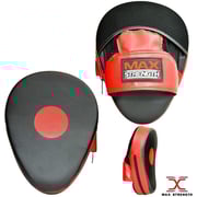 Max Strength Boxing Training Focus Pads Hook Jab Mitts Ufc Sparring Punch Bag Gym Fight Workout Red Black