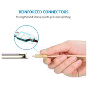 Anker Powerline Plus Micro USB Nylon Braided Cable 1.8m Gold - A8143HB1 Anker Powerline Plus Micro USB Nylon Braided Cable 1.8m Gold - A8143HB1