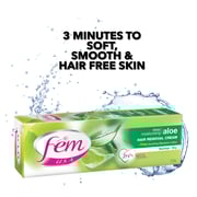 Fem USA Hair Removal Cream - Aloevera 120 Gms (twin Pack) Fem USA Hair Removal Cream - Aloevera 120 Gms (twin Pack)