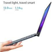 ASUS ZenBook 13 OLED (2020) Laptop - 11th Gen / Intel Core i7-1165G7 / 13.3inch FHD OLED / 16GB RAM / 1TB SSD / Shared Intel Iris Xe Graphics / Windows 11 Home / English & Arabic Keyboard / Pine Grey / Middle East Version - [UX325EA-OLED001W]